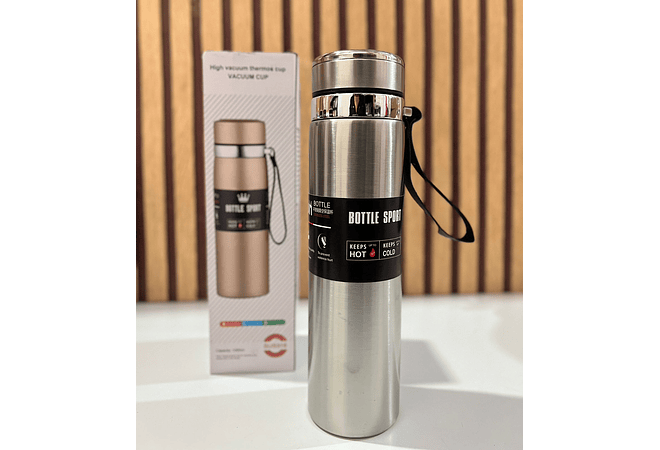 TERMO VACUUM DE 1000 ML/COLORES METÁLICOS MOD # 1803