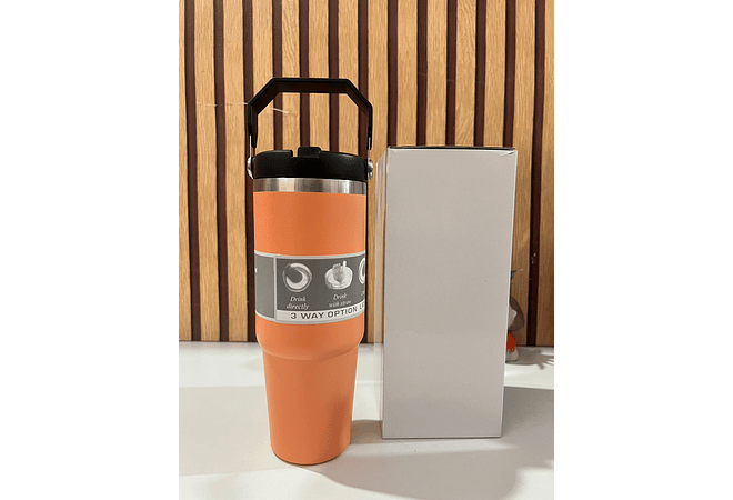 VASO TÉRMICO CON ASA DE 900ML MOD# 1809