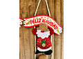 COLGANTE LARGO NAVIDEÑO DE 3 FIGURAS mod#FL15-5T88