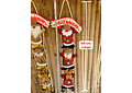COLGANTE LARGO NAVIDEÑO DE 3 FIGURAS mod#FL15-5T88