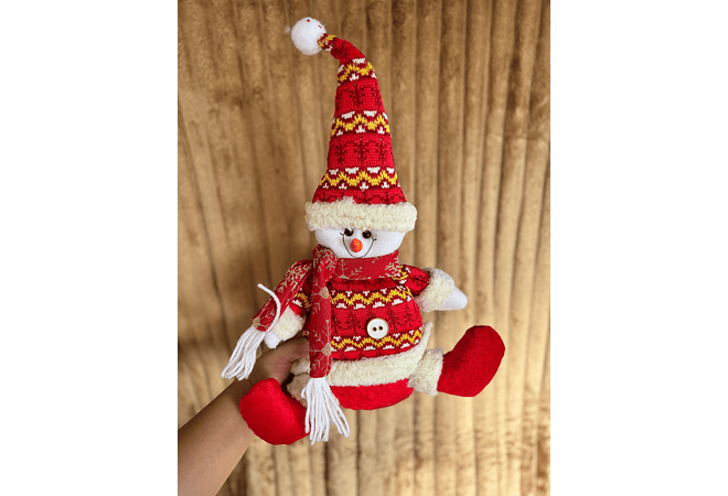 FIGURA PELUCHE SANTA, RENO O MUÑECO  MOD# 45PN1-9X18