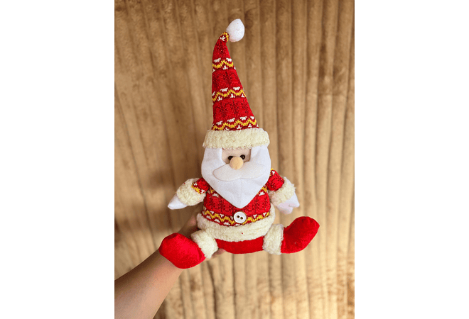 FIGURA PELUCHE SANTA, RENO O MUÑECO  MOD# 45PN1-9X18