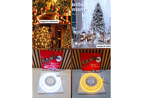 4 MTS SERIE MÚSICAL NAVIDEÑA POLARIS COLOR BLANCO FRÍO ó CALIDO (100 LUCES) MOD# LED-100-BLANCO Ó CALIDO ❄️☃️