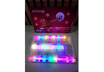 5 MTS SERIE NAVIDEÑA POLARIS MÚSICAL DE COLORES (100 LUCES) MOD# PO-100ST-MULTI ❄️☃️