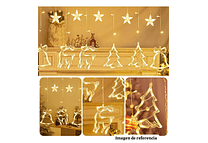 3 MTS CASCADA DIAMANTE FIGURAS RENO, CAMPANA CALIDA MOD# 352-045 