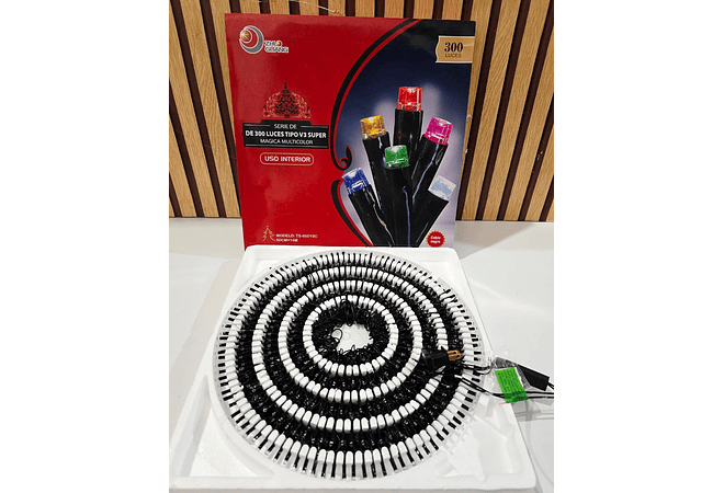 14 MTS SERIE ZHU GUANG  DE COLORES V3 200 LUCES MOD# TS-66015C 🎄✨