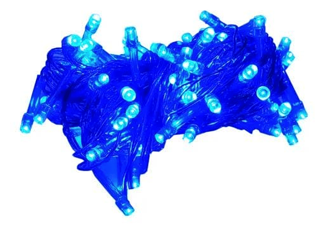 4 MTS SERIE NAVIDEÑA COLOR AZUL MOD# TS-650LAK (60 LUCES) ❄️