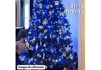 4 MTS SERIE NAVIDEÑA COLOR AZUL MOD# TS-650LAK (60 LUCES) ❄️