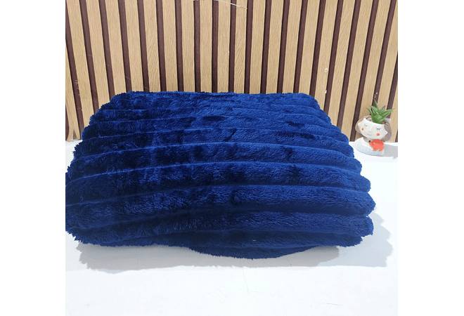 FRAZADA COLORES LISOS MATRIMONIAL 270 X 185CM (CON BOLSA)