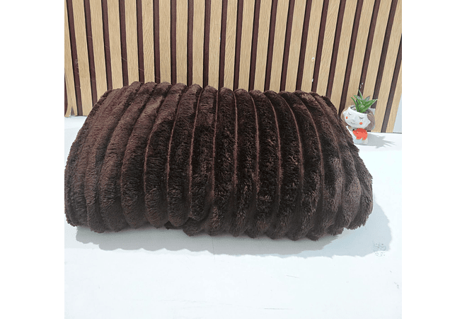 FRAZADA COLORES LISOS MATRIMONIAL 270 X 185CM (CON BOLSA)