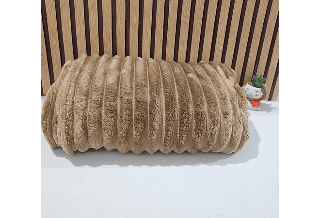 FRAZADA COLORES LISOS MATRIMONIAL 270 X 185CM (CON BOLSA)