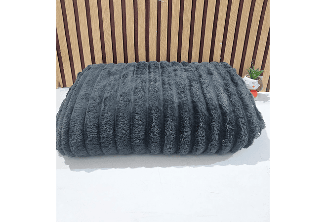 FRAZADA COLORES LISOS MATRIMONIAL 270 X 185CM (CON BOLSA)