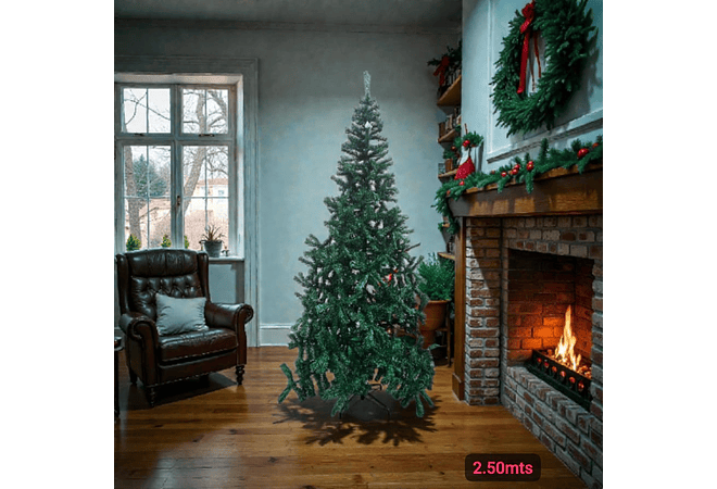 ÁRBOL DE NAVIDAD DIFERENTES TAMAÑOS DE 2.5MTS, 2.10MTS Y 1.5MTS🌲PINO
