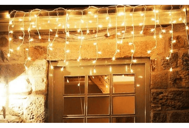 8MTS CASCADA ZHU GANG DE COLORES  (CON 400 FOQUITOS)  MOD# TS-6605C o CAL🌟