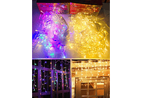 8MTS CASCADA ZHU GANG DE COLORES  (CON 400 FOQUITOS)  MOD# TS-6605C o CAL🌟