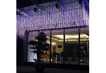 20MTS CASCADA ZHU GANG DE COLORES  (CON 1000 FOQUITOS)  MOD# TS-6060C🌟