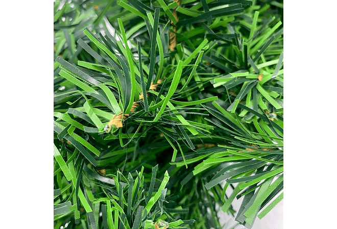 CORONA NAVIDEÑA PARA DECORAR(VERDE LISA)