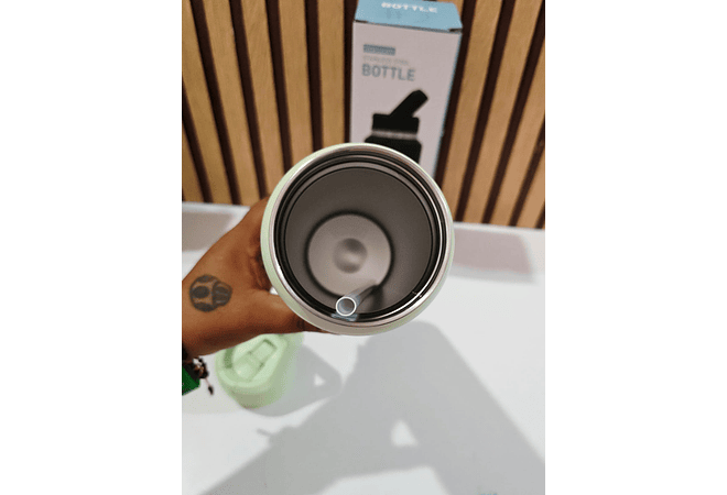 TERMO CON AGARRADERA DE 800 ML(STAINLESS STEEL) MOD# FAB-5