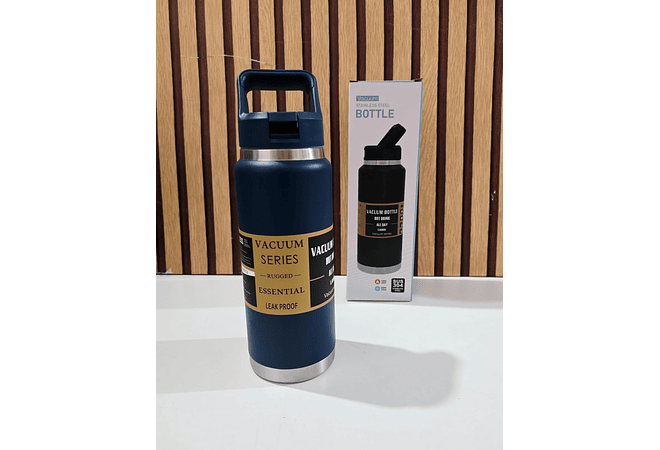 TERMO CON AGARRADERA DE 800 ML(STAINLESS STEEL) MOD# FAB-5
