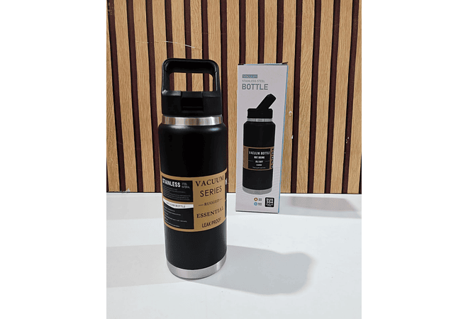 TERMO CON AGARRADERA DE 800 ML(STAINLESS STEEL) MOD# FAB-5