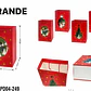DOCENA DE BOLSAS PARA REGALO DISEÑO NAVIDAD (CHICA MEDIANA O GRANDE) #LPD04-247 -249 - 248 ROJAS🎄 🎁🛍️ - Miniatura 3