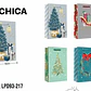 DOCENA DE  BOLSAS PARA REGALO DISEÑO NAVIDAD (CHICA MEDIANA O GRANDE) AZUL/PLATEADO LPD93-217-218-219🎄 🎁🛍️  - Miniatura 3