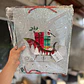 DOCENA DE  BOLSAS PARA REGALO DISEÑO NAVIDAD (CHICA MEDIANA O GRANDE) AZUL/PLATEADO LPD93-217-218-219🎄 🎁🛍️  - Miniatura 6