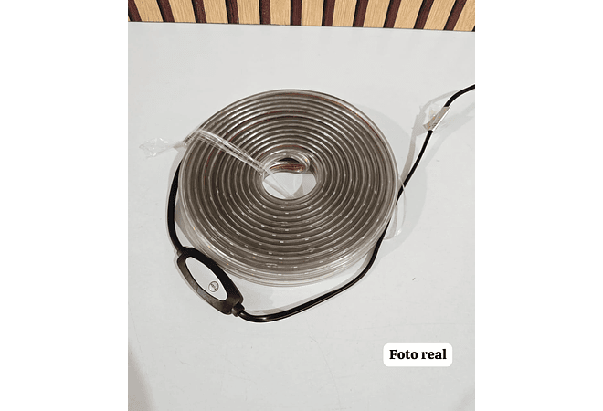 10 MTS MANGUERA PLANA LUZ LED CALIDA MOD# T10401N