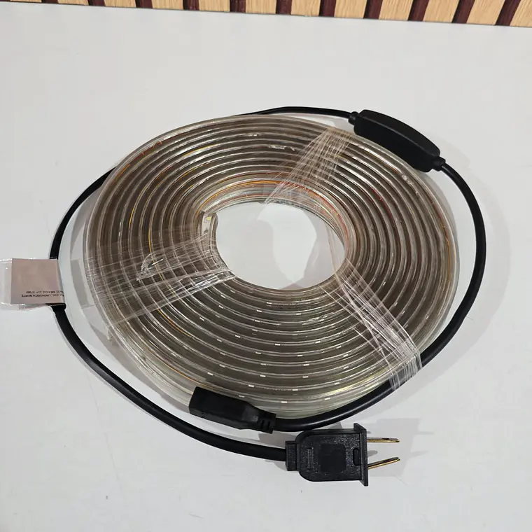 10 MTS MANGUERA PLANA/LUZ LED DE COLORES MOD# T10401C 3