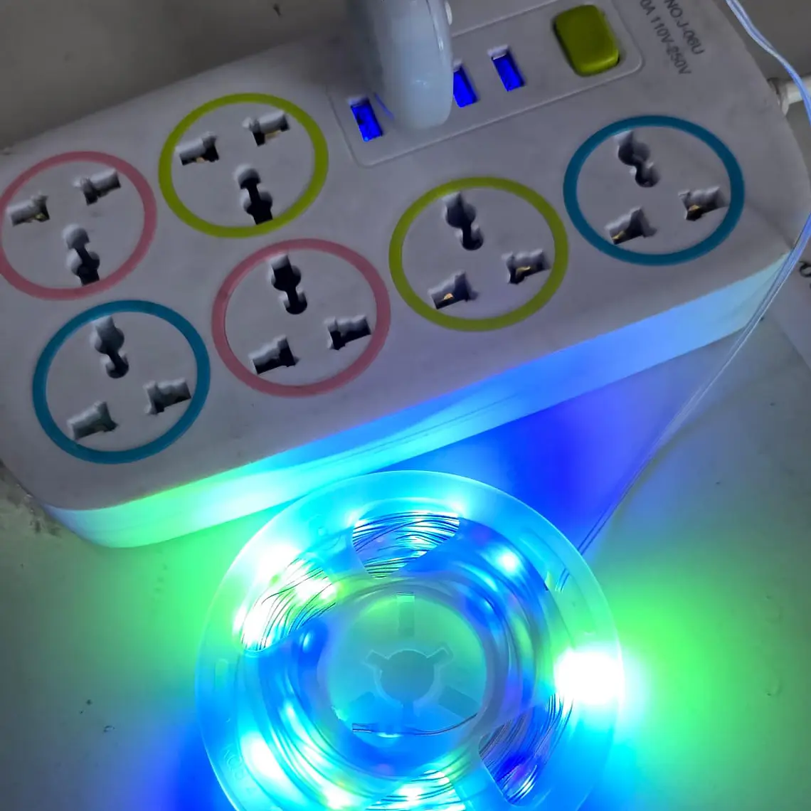 10MTS SERIE MUSICAL LIGHTING 10M MOD# LU2 EN CAJITA 8