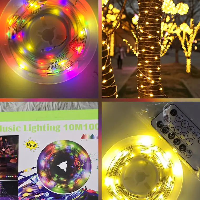 10MTS SERIE MUSICAL LIGHTING 10M MOD# LU2 EN CAJITA 1