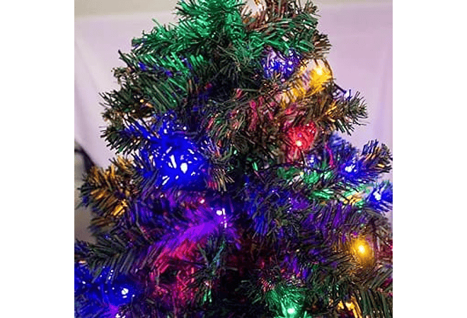 7 MTS SERIE  MÚSICAL/LUZ LED DE COLORES MOD# CA7141C  🎼