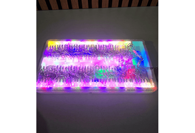 7 MTS SERIE  MÚSICAL/LUZ LED DE COLORES MOD# CA7141C  🎼