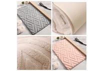 TAPETE SUAVE ESTILO ROMBOS 60 X 39CM  MOD# T-30111