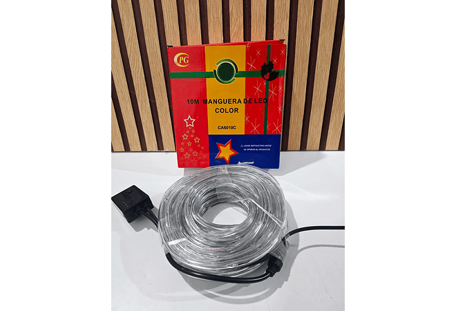 10 MTS MANGUERA NAVIDEÑA LUZ DE COLORES MOD# CA6010C🎄✨