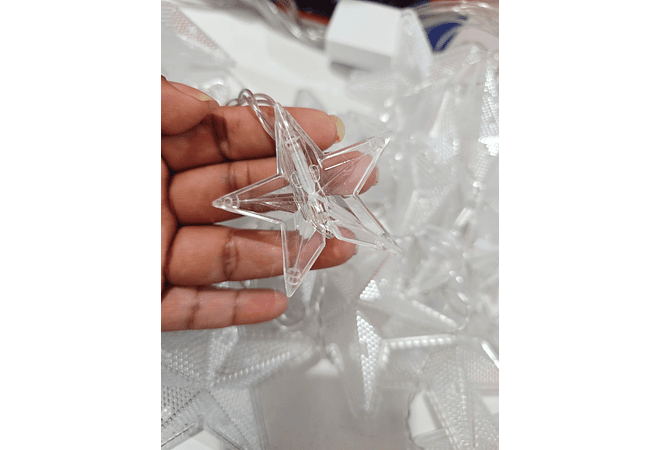 7 MTS CASCADA DISEÑO ESTRELLA/COLORES MOD# 352-036💫⭐