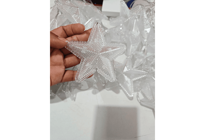 7 MTS CASCADA DISEÑO ESTRELLA/COLORES MOD# 352-036💫⭐