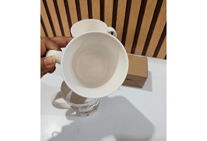 TAZAS NAVIDEÑAS DE 350ML MOD# 24D6724521 -4503☕✨