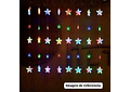 7 MTS CASCADA DISEÑO ESTRELLA/COLORES MOD# 352-036💫⭐