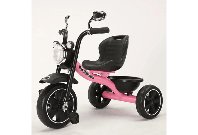 TRICICLO PARA NIÑOS TIPO MOTO LUZ Y MUSICA MOD# GTS563