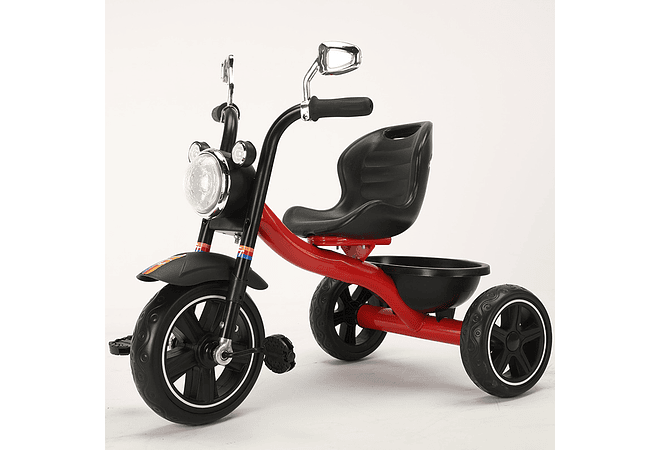 TRICICLO PARA NIÑOS TIPO MOTO LUZ Y MUSICA MOD# GTS563