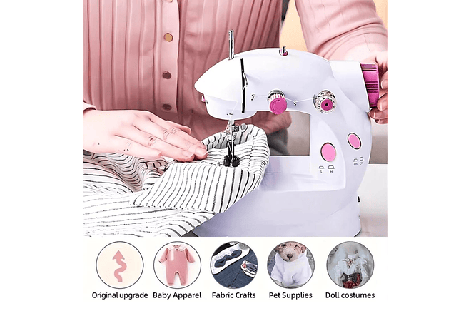 MINI MÁQUINA DE COSER MODELO #SM-202A