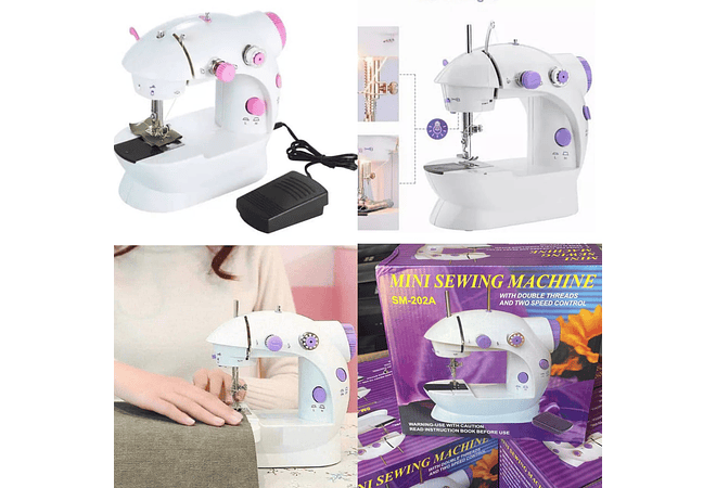 MINI MÁQUINA DE COSER MODELO #SM-202A