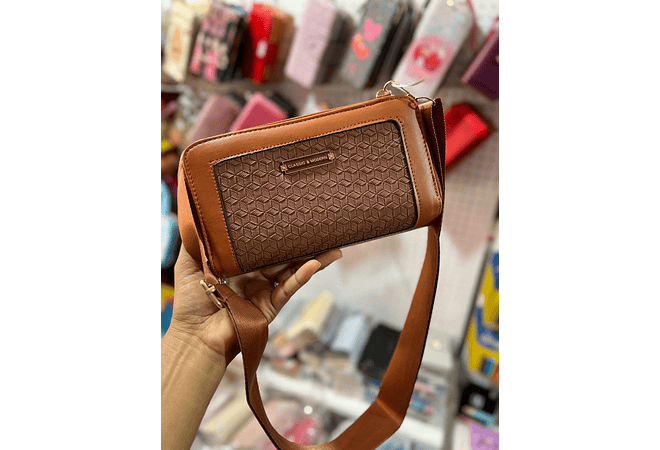 CARTERA/MARICONERA 3 CIERRES PARA DAMA MOD# WGT5-1