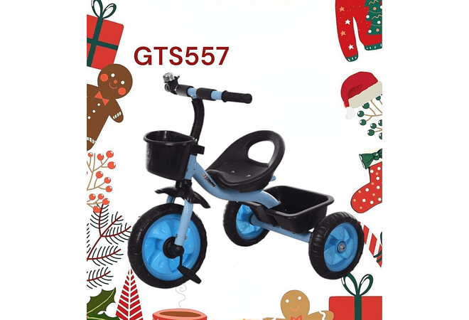 TRICICLO PARA NIÑOS ECONOMICO CON CAMPANITA MOD# GTS557