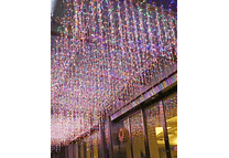 24MTS CASCADA ZHU GANG DE COLORES  (CON 1,200 FOQUITOS)  MOD# TS-6112C🌟