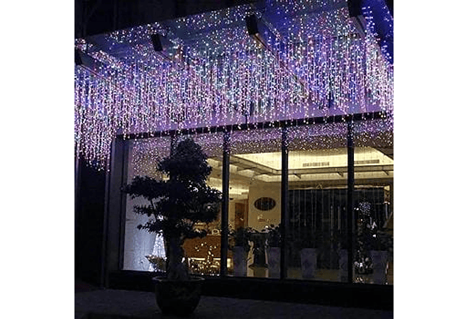 20MTS CASCADA ZHU GANG DE COLORES  (CON 1000 FOQUITOS)  MOD# TS-6060C🌟