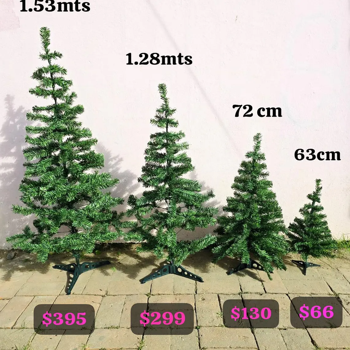 ARBOL DE NAVIDAD DIFERENTES TAMAÑOS🌲PINO 2