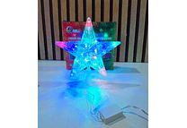 ESTRELLA PARA DECORAR LUZ DE COLORES MOD# TS-9907💫