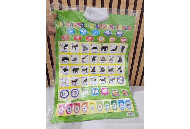 CARTEL EDUCATIVO (MI CARTA DE APRENDIZAJE) CON SONIDO / AL AZAR